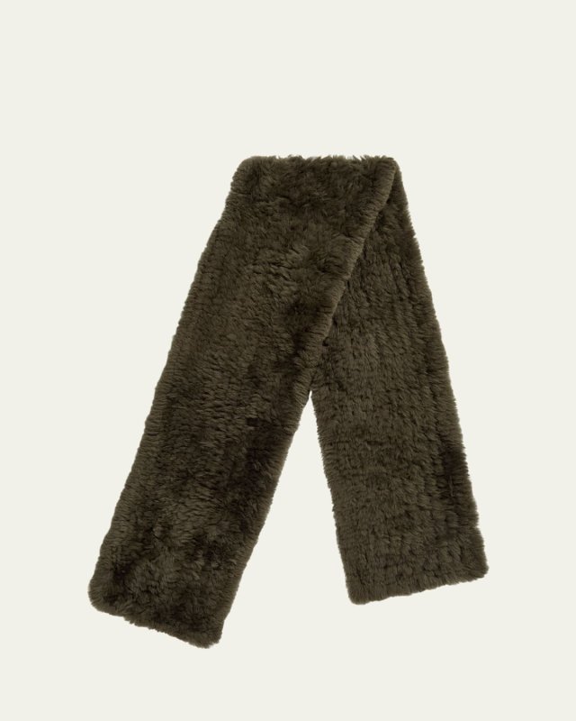 Sheep Shearling Scarf